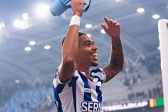 20250811 IFK Göteborgs Sebastian Clemmensen under fotbollsmatchen mellan GAIS och IFK Göteborg i Allsvenskan den 11 augusti 2025 på Gamla Ullevi i Göteborg.