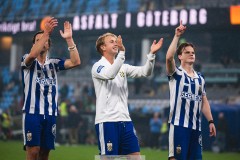 20250811 IFK Göteborgs Noah Tolf under fotbollsmatchen mellan GAIS och IFK Göteborg i Allsvenskan den 11 augusti 2025 på Gamla Ullevi i Göteborg.