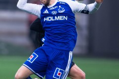 20260307 Norrköpings Christoffer Nyman under fotbollsmatchen i Svenska Cupen mellan GAIS och IFK Norrköping den 7 mars 2026 på Nordic Wellness Arena i Göteborg. 
Foto: Filip Kauffeldt