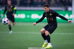 20260307 GAIS Matteo de Brienne under fotbollsmatchen i Svenska Cupen mellan GAIS och IFK Norrköping den 7 mars 2026 på Nordic Wellness Arena i Göteborg. 
Foto: Filip Kauffeldt
