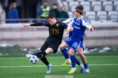 20260307 GAIS Samuel Salter under fotbollsmatchen i Svenska Cupen mellan GAIS och IFK Norrköping den 7 mars 2026 på Nordic Wellness Arena i Göteborg. 
Foto: Filip Kauffeldt