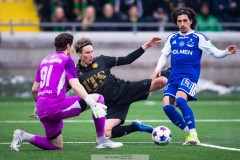 20260307 GAIS Robin Frej gör 2-0 under fotbollsmatchen i Svenska Cupen mellan GAIS och IFK Norrköping den 7 mars 2026 på Nordic Wellness Arena i Göteborg. 
Foto: Filip Kauffeldt