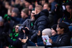 20260307 Publik jublar under fotbollsmatchen i Svenska Cupen mellan GAIS och IFK Norrköping den 7 mars 2026 på Nordic Wellness Arena i Göteborg. 
Foto: Filip Kauffeldt