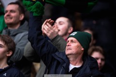 20260307 Publik jublar under fotbollsmatchen i Svenska Cupen mellan GAIS och IFK Norrköping den 7 mars 2026 på Nordic Wellness Arena i Göteborg. 
Foto: Filip Kauffeldt