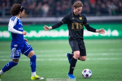 20260307 GAIS Robin Frej under fotbollsmatchen i Svenska Cupen mellan GAIS och IFK Norrköping den 7 mars 2026 på Nordic Wellness Arena i Göteborg. 
Foto: Filip Kauffeldt