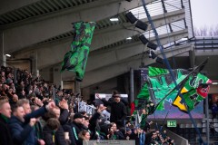 20260307 Publik under fotbollsmatchen i Svenska Cupen mellan GAIS och IFK Norrköping den 7 mars 2026 på Nordic Wellness Arena i Göteborg. 
Foto: Filip Kauffeldt