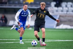 20260307 GAIS Rasmus Niklasson Petrovic gör 4-1 under fotbollsmatchen i Svenska Cupen mellan GAIS och IFK Norrköping den 7 mars 2026 på Nordic Wellness Arena i Göteborg. 
Foto: Filip Kauffeldt