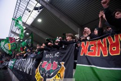 20260307 Publik jublar under fotbollsmatchen i Svenska Cupen mellan GAIS och IFK Norrköping den 7 mars 2026 på Nordic Wellness Arena i Göteborg. 
Foto: Filip Kauffeldt