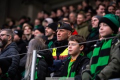 20260307 Polis på GAIS ståplatsläkatare under fotbollsmatchen i Svenska Cupen mellan GAIS och IFK Norrköping den 7 mars 2026 på Nordic Wellness Arena i Göteborg. 
Foto: Filip Kauffeldt