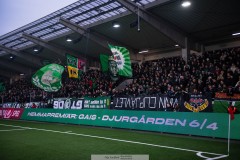 20260307 Publik under fotbollsmatchen i Svenska Cupen mellan GAIS och IFK Norrköping den 7 mars 2026 på Nordic Wellness Arena i Göteborg. 
Foto: Filip Kauffeldt