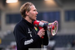 20260307 GAIS August Wängberg efter fotbollsmatchen i Svenska Cupen mellan GAIS och IFK Norrköping den 7 mars 2026 på Nordic Wellness Arena i Göteborg. 
Foto: Filip Kauffeldt