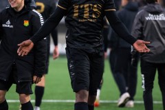 20260307 GAIS Shalom Ekong efter fotbollsmatchen i Svenska Cupen mellan GAIS och IFK Norrköping den 7 mars 2026 på Nordic Wellness Arena i Göteborg. 
Foto: Filip Kauffeldt