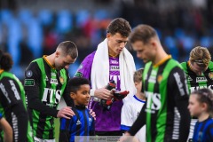 202401110 GAIS Kees Sims under fotbollsmatchen mellan GAIS och IK Sirius  i Allsvenskan den 10 november 2024 på Gamla Ullevi i Göteborg.