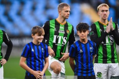 202401110 GAIS Gustav Lundgren under fotbollsmatchen mellan GAIS och IK Sirius  i Allsvenskan den 10 november 2024 på Gamla Ullevi i Göteborg.