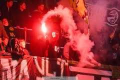202401110 Publik under fotbollsmatchen mellan GAIS och IK Sirius  i Allsvenskan den 10 november 2024 på Gamla Ullevi i Göteborg.
