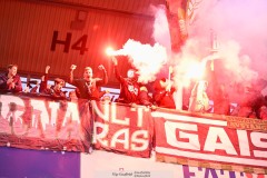 202401110 Publik under fotbollsmatchen mellan GAIS och IK Sirius  i Allsvenskan den 10 november 2024 på Gamla Ullevi i Göteborg.