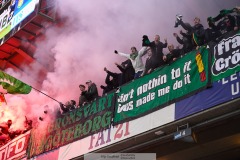 202401110 Publik under fotbollsmatchen mellan GAIS och IK Sirius  i Allsvenskan den 10 november 2024 på Gamla Ullevi i Göteborg.