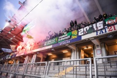 202401110 Publik under fotbollsmatchen mellan GAIS och IK Sirius  i Allsvenskan den 10 november 2024 på Gamla Ullevi i Göteborg.