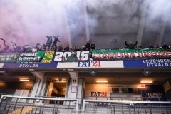 202401110 Publik under fotbollsmatchen mellan GAIS och IK Sirius  i Allsvenskan den 10 november 2024 på Gamla Ullevi i Göteborg.