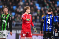 202401110 IK Sirius David Celic under fotbollsmatchen mellan GAIS och IK Sirius  i Allsvenskan den 10 november 2024 på Gamla Ullevi i Göteborg.