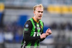 202401110 GAIS Robin Wendin Thomasson under fotbollsmatchen mellan GAIS och IK Sirius  i Allsvenskan den 10 november 2024 på Gamla Ullevi i Göteborg.
