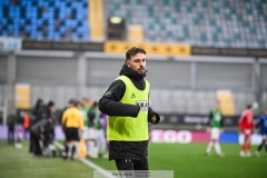202401110 GAIS Edvin Becirovic under fotbollsmatchen mellan GAIS och IK Sirius  i Allsvenskan den 10 november 2024 på Gamla Ullevi i Göteborg.