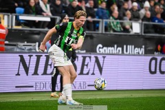 202401110 GAIS August Wängberg under fotbollsmatchen mellan GAIS och IK Sirius  i Allsvenskan den 10 november 2024 på Gamla Ullevi i Göteborg.