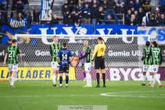 202401110 under fotbollsmatchen mellan GAIS och IK Sirius  i Allsvenskan den 10 november 2024 på Gamla Ullevi i Göteborg.