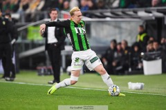 202401110 GAIS Robin Wendin Thomasson under fotbollsmatchen mellan GAIS och IK Sirius  i Allsvenskan den 10 november 2024 på Gamla Ullevi i Göteborg.