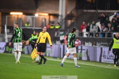 202401110 GAIS Amin Boudri under fotbollsmatchen mellan GAIS och IK Sirius  i Allsvenskan den 10 november 2024 på Gamla Ullevi i Göteborg.