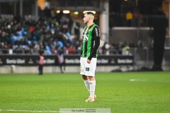 202401110 GAIS Egzon Binaku under fotbollsmatchen mellan GAIS och IK Sirius  i Allsvenskan den 10 november 2024 på Gamla Ullevi i Göteborg.