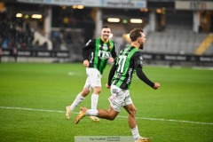202401110 GAIS Edvin Becirovic under fotbollsmatchen mellan GAIS och IK Sirius  i Allsvenskan den 10 november 2024 på Gamla Ullevi i Göteborg.