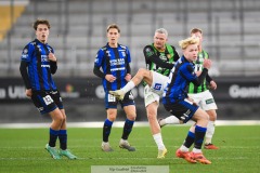 202401110 GAIS Jonas Lindberg under fotbollsmatchen mellan GAIS och IK Sirius  i Allsvenskan den 10 november 2024 på Gamla Ullevi i Göteborg.