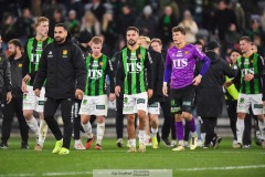 202401110 GAIS Edvin Becirovic under fotbollsmatchen mellan GAIS och IK Sirius  i Allsvenskan den 10 november 2024 på Gamla Ullevi i Göteborg.