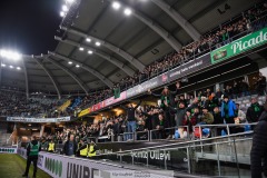 202401110 Publik under fotbollsmatchen mellan GAIS och IK Sirius  i Allsvenskan den 10 november 2024 på Gamla Ullevi i Göteborg.