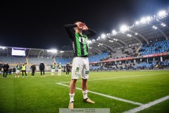 202401110 GAIS Alexander Ahl Holmström under fotbollsmatchen mellan GAIS och IK Sirius  i Allsvenskan den 10 november 2024 på Gamla Ullevi i Göteborg.