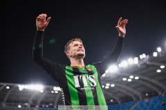 202401110 GAIS Alexander Ahl Holmström under fotbollsmatchen mellan GAIS och IK Sirius  i Allsvenskan den 10 november 2024 på Gamla Ullevi i Göteborg.