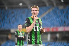 202401110 GAIS August Wängberg under fotbollsmatchen mellan GAIS och IK Sirius  i Allsvenskan den 10 november 2024 på Gamla Ullevi i Göteborg.
