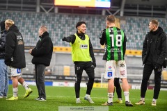 202401110 GAIS Mohamed Bawa under fotbollsmatchen mellan GAIS och IK Sirius  i Allsvenskan den 10 november 2024 på Gamla Ullevi i Göteborg.