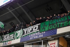 202401110 Publik under fotbollsmatchen mellan GAIS och IK Sirius  i Allsvenskan den 10 november 2024 på Gamla Ullevi i Göteborg.