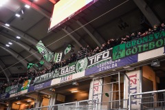 202401110 Publik under fotbollsmatchen mellan GAIS och IK Sirius  i Allsvenskan den 10 november 2024 på Gamla Ullevi i Göteborg.