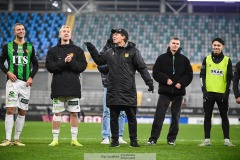 202401110 GAIS Huvudtränare Fredrik Holmberg under fotbollsmatchen mellan GAIS och IK Sirius  i Allsvenskan den 10 november 2024 på Gamla Ullevi i Göteborg.