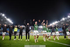 202401110 GAIS under fotbollsmatchen mellan GAIS och IK Sirius  i Allsvenskan den 10 november 2024 på Gamla Ullevi i Göteborg.