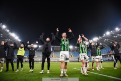 202401110 GAIS under fotbollsmatchen mellan GAIS och IK Sirius  i Allsvenskan den 10 november 2024 på Gamla Ullevi i Göteborg.