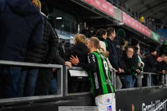 202401110 GAIS Gustav Lundgren under fotbollsmatchen mellan GAIS och IK Sirius  i Allsvenskan den 10 november 2024 på Gamla Ullevi i Göteborg.