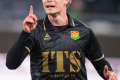 20260223 GAIS Rasmus Niklasson Petrovic under fotbollsmatchen i Svenska Cupen mellan GAIS och Landskrona BoIS den 23 februari 2026 på Nordic Wellness Arena i Göteborg. 
Foto: Filip Kauffeldt