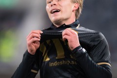 20260223 GAIS Rasmus Niklasson Petrovic under fotbollsmatchen i Svenska Cupen mellan GAIS och Landskrona BoIS den 23 februari 2026 på Nordic Wellness Arena i Göteborg. 
Foto: Filip Kauffeldt