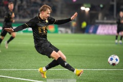 20260223 GAIS Henry Sletsjøe under fotbollsmatchen i Svenska Cupen mellan GAIS och Landskrona BoIS den 23 februari 2026 på Nordic Wellness Arena i Göteborg. 
Foto: Filip Kauffeldt