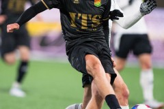20260223 GAIS Rasmus Niklasson Petrovic gör 3-0 under fotbollsmatchen i Svenska Cupen mellan GAIS och Landskrona BoIS den 23 februari 2026 på Nordic Wellness Arena i Göteborg. 
Foto: Filip Kauffeldt