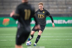 20260223 GAIS Filip Beckman under fotbollsmatchen i Svenska Cupen mellan GAIS och Landskrona BoIS den 23 februari 2026 på Nordic Wellness Arena i Göteborg. 
Foto: Filip Kauffeldt